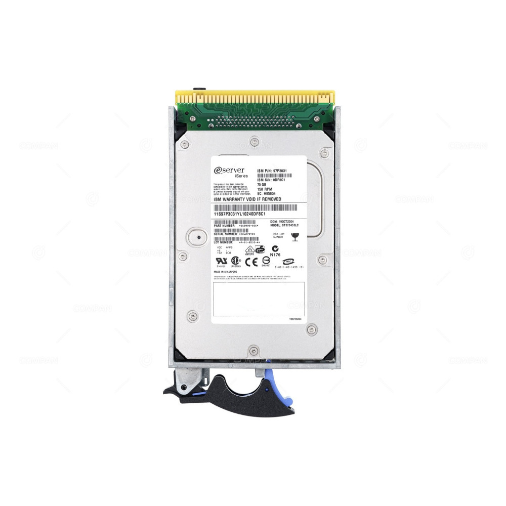 97P3031 IBM HDD 70GB 15K SCSI U320 3.5" LFF HOT-SWAP